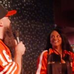 49ers fan Brian Murphy proposes to girlfriend Rashanda.