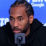 May 1, 2025, Inglewood, California, USA: Kawhi Leonard 2 of the Los Angeles Clippers