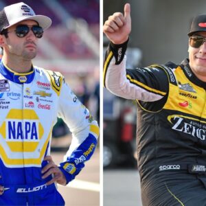 Chase Elliott and Carson Hocevar