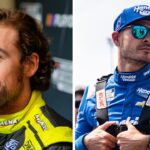 Ryan Blaney and Kyle Larson