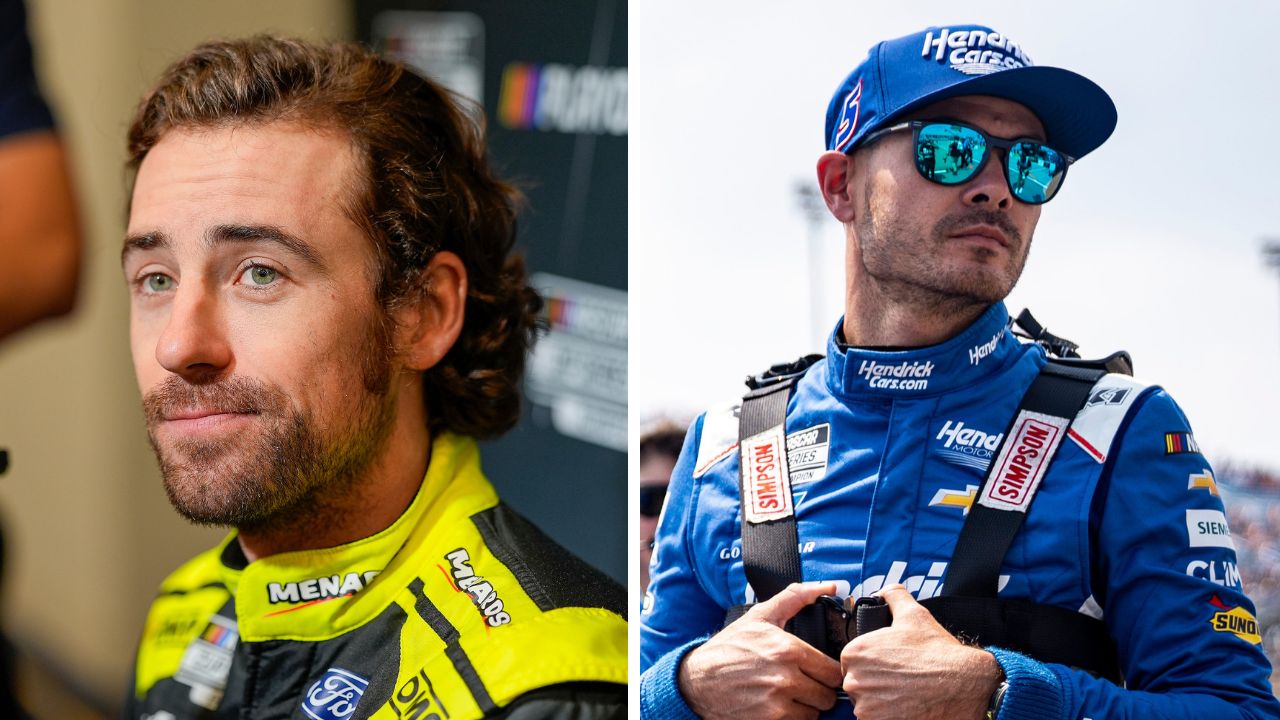 Ryan Blaney and Kyle Larson