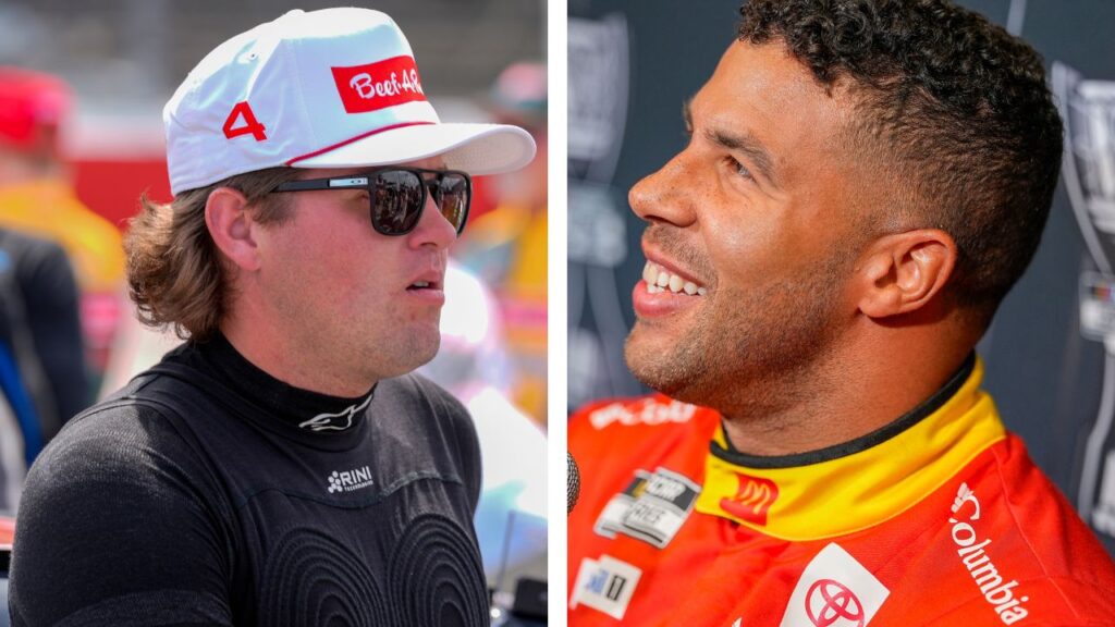 Noah Gragson and Bubba Wallace