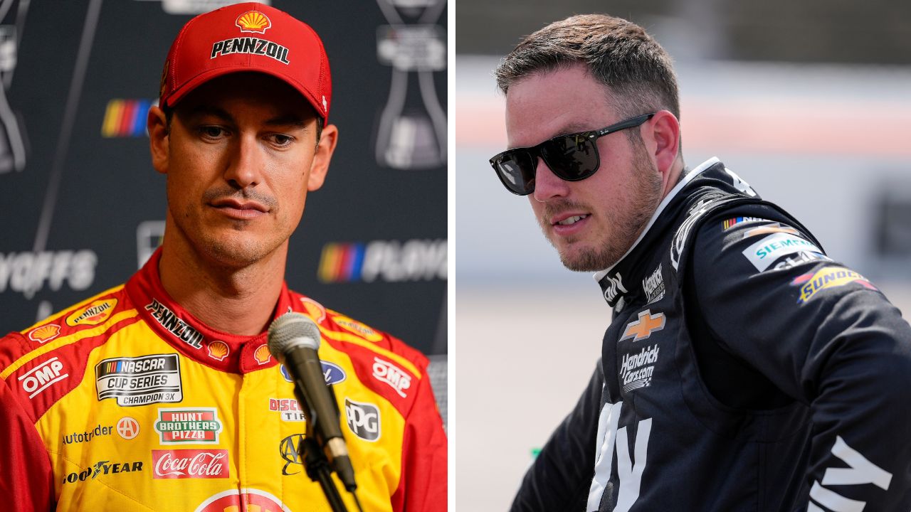Joey Logano and Alex Bowman