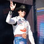NASCAR Cup Series driver Carson Hocevar (77) during the Cookouts Southern 500 at Darlington Raceway.