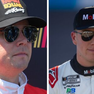 Legacy Motor Club drivers Erik Jones and John Hunter Nemechek