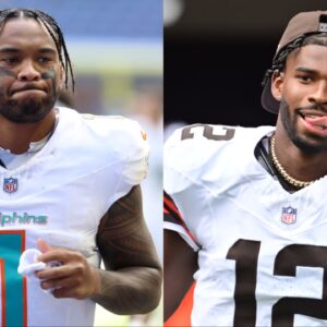 Miami Dolphins QB Tua Tagovailoa, Shedeur Sanders