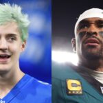 Richard Tyler Blevins aka Ninja and Jalen Hurts