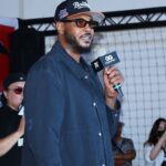Former NBA player Carmelo Anthony attends the 2025GQ STYLE FEST Trend Culture Festival in Taipei, China
