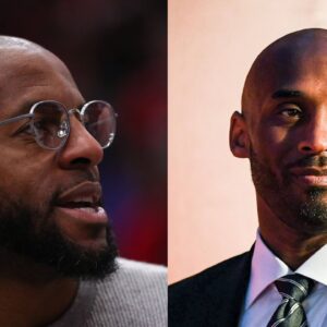 Andre Iguodala (L), Kobe Bryant (R)