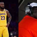 LeBron James (L) and Michael Jordan (R)