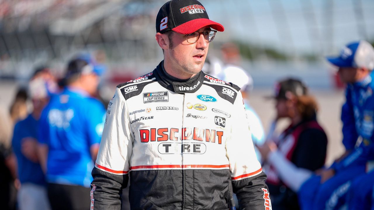 NASCAR Cup Series driver Austin Cindric (2) during the Cookouts Southern 500 at Darlington Raceway.