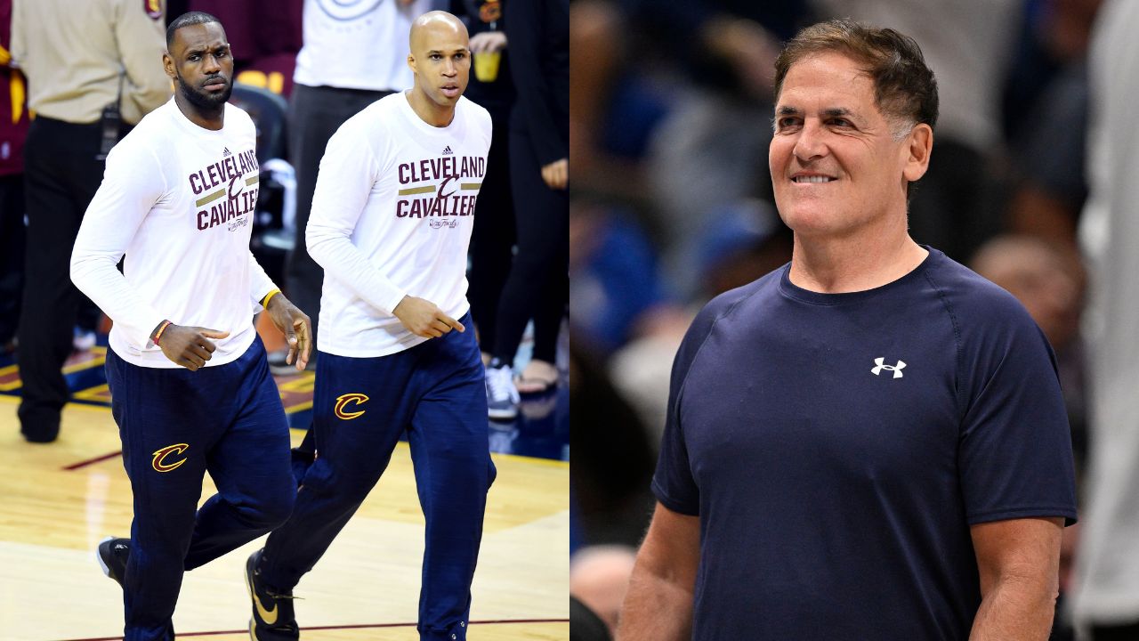 LeBron James and Richard Jefferson, Mark Cuban