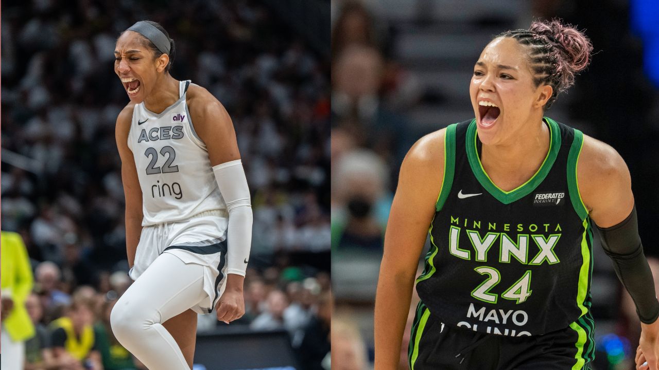 A'Ja Wilson, Napheesa Collier (R)