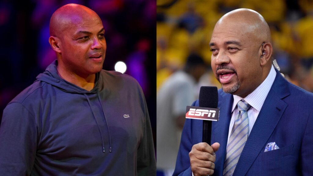 Charles Barkley (L) and Michael Wilbon (R)