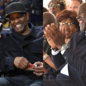 Spike Lee and Denzel Washington, Michael Jordan: Credit: USA Today Sports