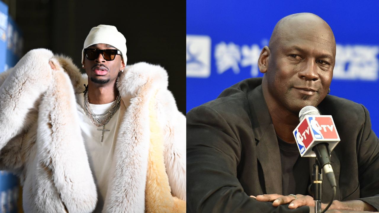 Shai Gilgeous-Alexander (L), Michael Jordan (R)