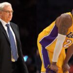 Phil Jackson(L) and Kobe Bryant(R)