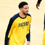 Indiana Pacers vs Oklahoma City Thunder in Indianapolis INDIANAPOLIS, INDIANA