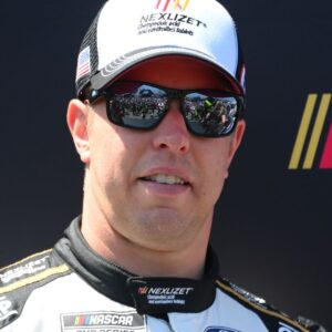 Aug 10, 2025; Watkins Glen, New York, USA; NASCAR Cup Series driver Brad Keselowski (6) prior to the Go Bowling at The Glen at Watkins Glen International.