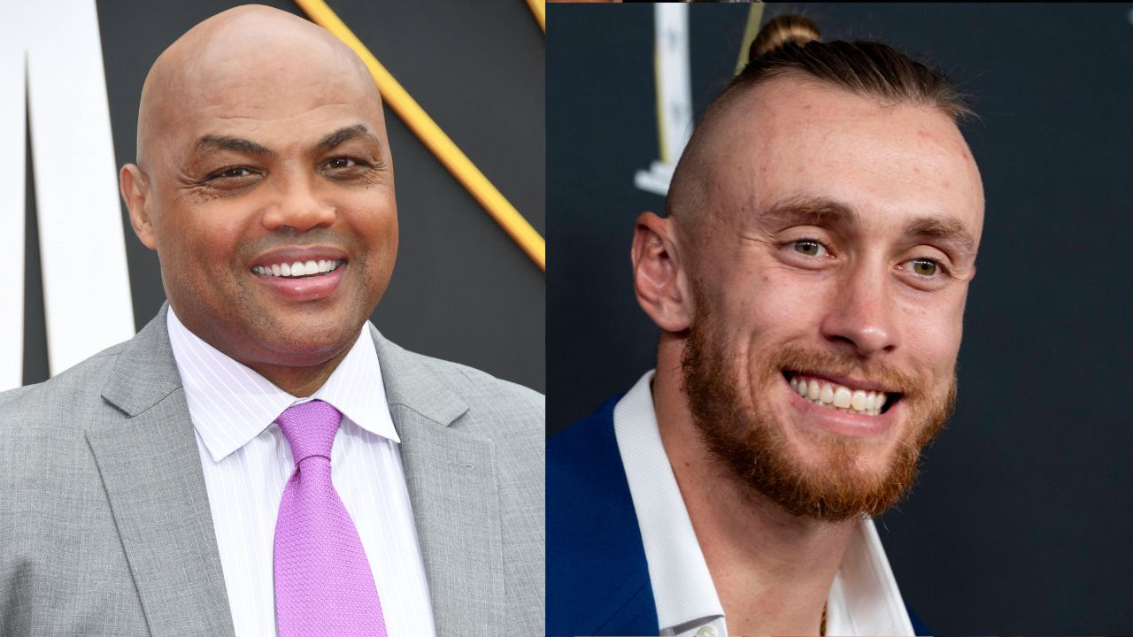 Charles Barkley (L), George Kittle (R)