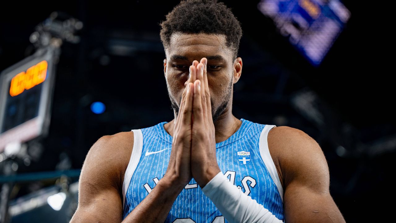 Giannis Antetokounmpo Olympic Games Paris 2024 Basketball Paris 06 08 2024 Quarter-finals Men Men Germany