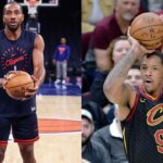 Kawhi Leonard(L) and Channing Frye(R)