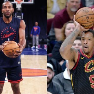 Kawhi Leonard(L) and Channing Frye(R)