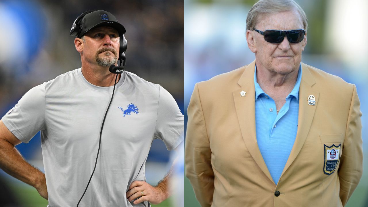 Dan Campbell and Jim Otto