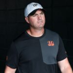 Cincinnati Bengals head coach Zac Taylor walks out of the tunnel for a game against the Philadelphia Eagles at Lincoln Financial Field.