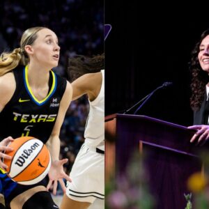 (L) Paige Bueckers (R) Sue Bird