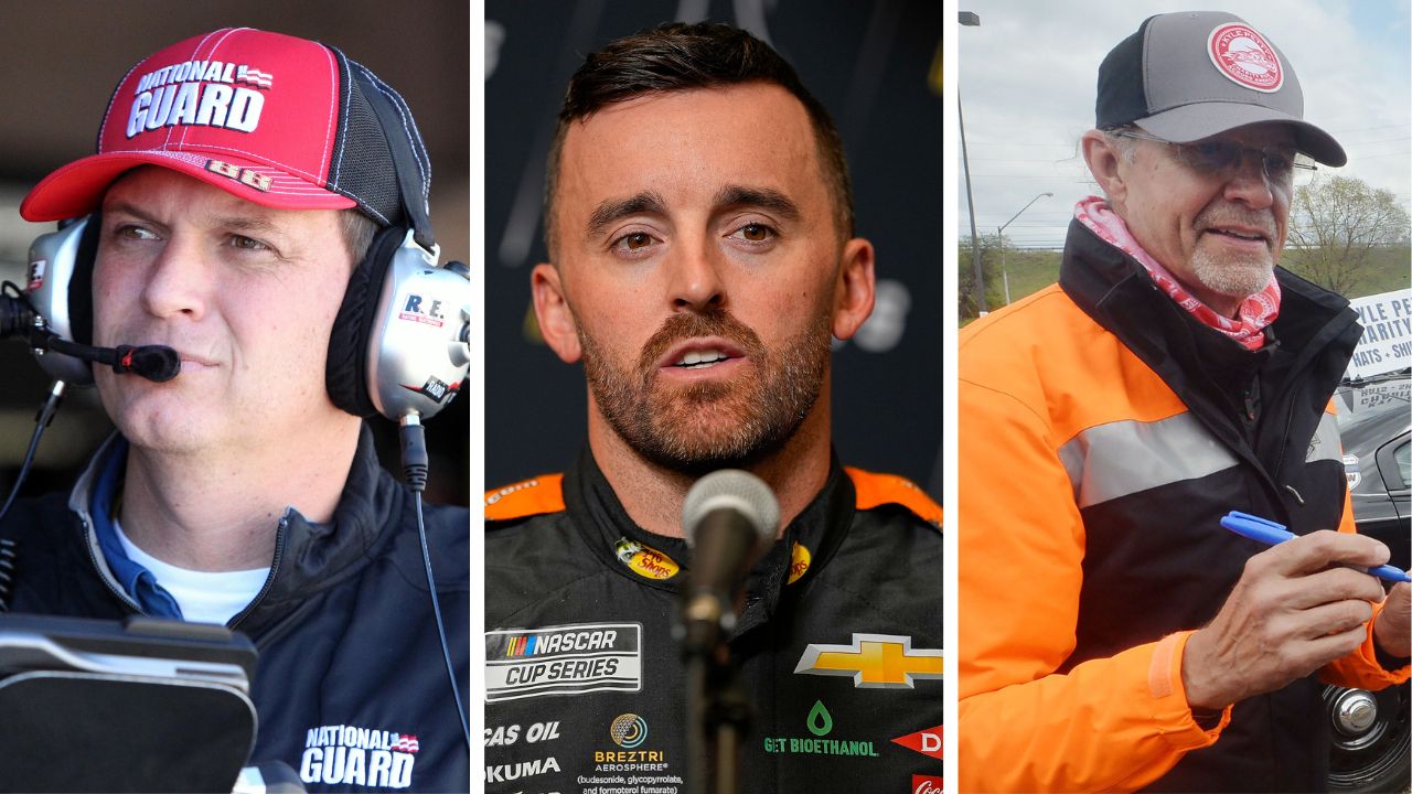 Steve Letarte, Austin Dillon and Kyle Petty