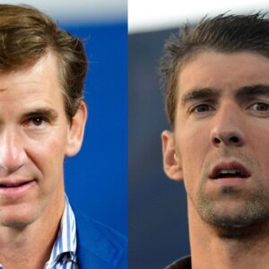 Eli Manning, Michael Phelps