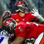 Tom Brady and Tristan Wirfs