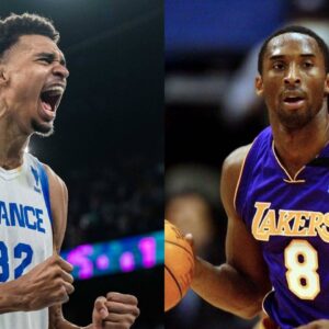 Victor Wembanyama (L), Kobe Bryant (R)