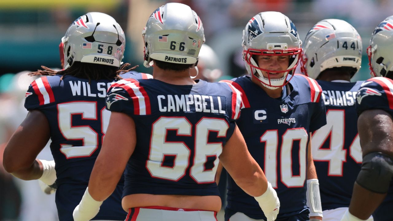 Will Campbell and Drake Maye