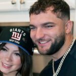 Cam Skattebo with Chloe Rodriguez