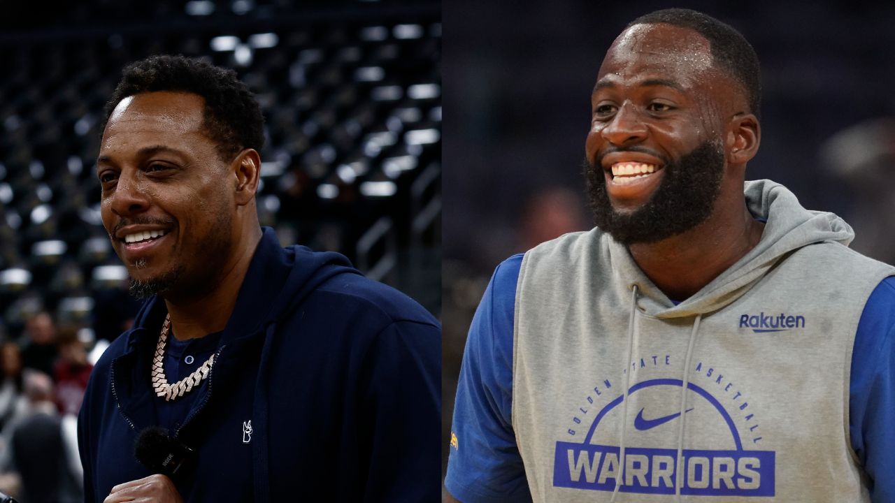 Paul Pierce (L), Draymond Green (R)