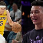 Austin Reaves (L), Jeremy Lin (R)