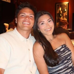 Dillon Gabriel with Zoe Caswell