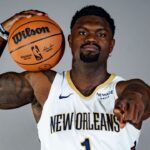 Sep 23, 2025; Metairie, LA, USA; New Orleans Pelicans forward Zion Williamson (1) takes part in media day at Ochsner Sports Performance Center. Mandatory Credit: Matthew Hinton-Imagn Images