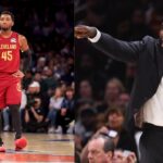 Cleveland Cavaliers (L), Kendrick Perkins (R)