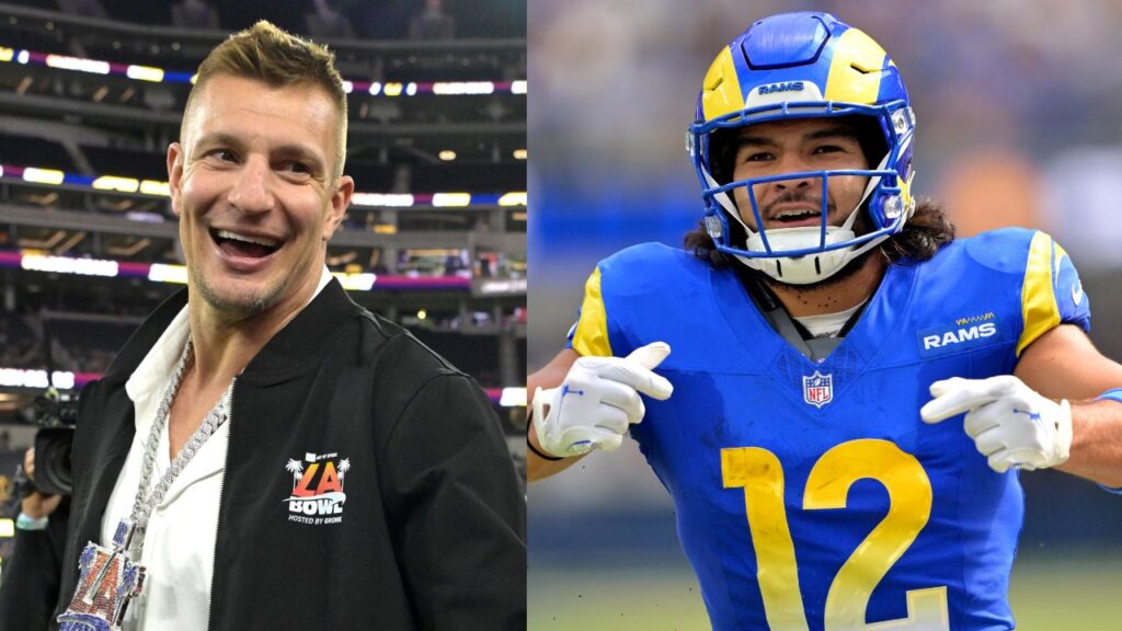 Rob Gronkowski and Puka Nacua