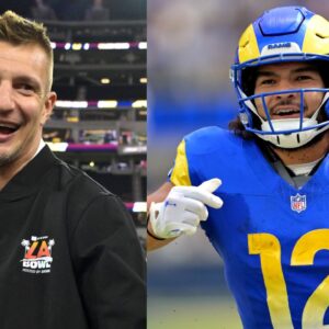 Rob Gronkowski and Puka Nacua