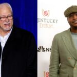 Phil Jackson (L), Carmelo Anthony (R)