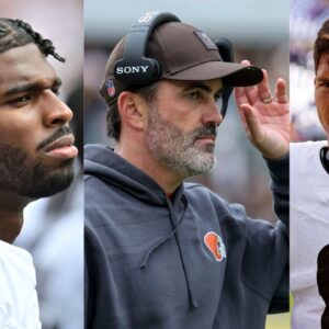 Shedeur Sanders, Kevin Stefanski, and Dillion Gabriel