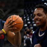 James Harden (L), Paul Pierce (R)