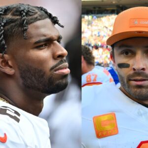 Shedeur Sanders and Baker Mayfield