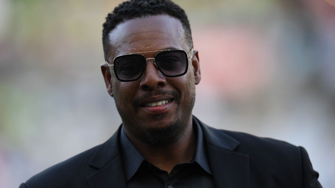 USA champion Paul Pierce during the 2019 NRL Grand Final between the Canberra Raiders and the Sydney Roosters at ANZ Stadium in Sydney, Sunday, October 6, 2019.