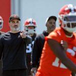 Kevin Stefanski and Shedeur Sanders