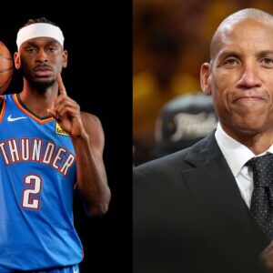 Shai Gilgeous-Alexander (L), Reggie Miller (R)